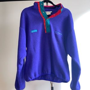 Vintage Men’s Columbia Quarter Button